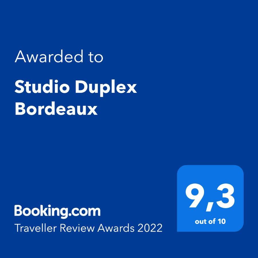 Duplex-Terrasse-Parking-Climatisation Apartment Bordeaux Luaran gambar