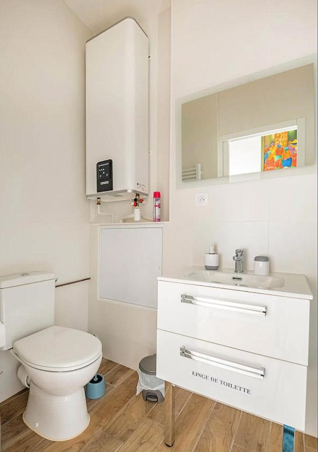 Duplex-Terrasse-Parking-Climatisation Apartment Bordeaux Luaran gambar